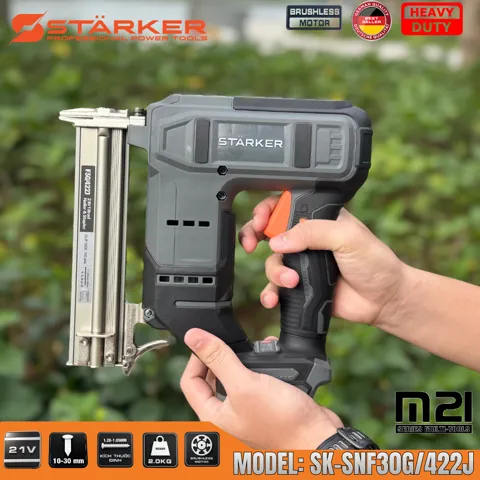 Máy Bắn Đinh Pin 21V Brushless, Chân M21 - ảnh 4
