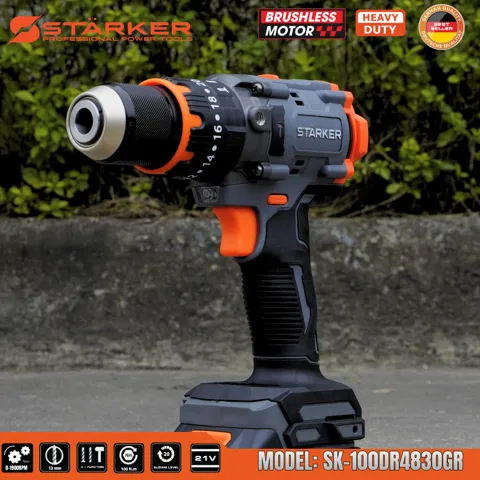Máy Khoan Pin 21V Brushless, Mũi 13mm, Lực Siết 100N·m - ảnh 7