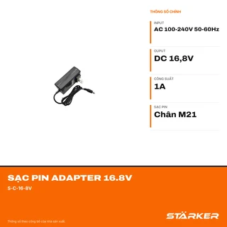 Sạc Pin Adapter 16.8V - ảnh 2