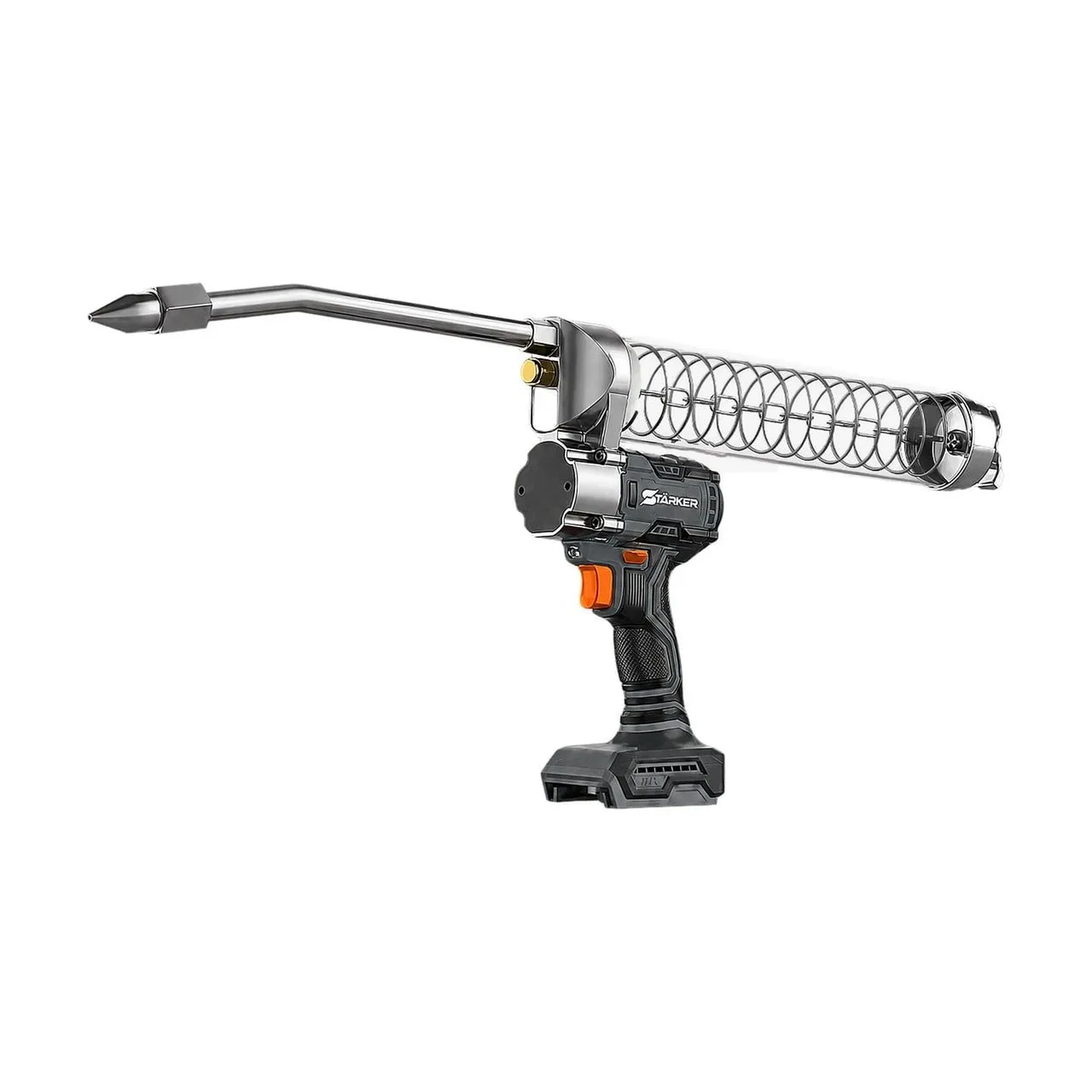 Súng Bơm Mỡ Pin 20V Brushless, Áp Suất 689 Bar, Bình 500cc