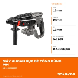 Máy Khoan Đục Bê Tông Dùng Pin - ảnh 2