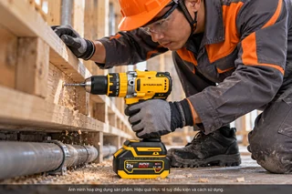 Bộ Máy Khoan Pin 13mm Brushless, Lực Siết 90N·m, Chân Pin M21 - ảnh 8