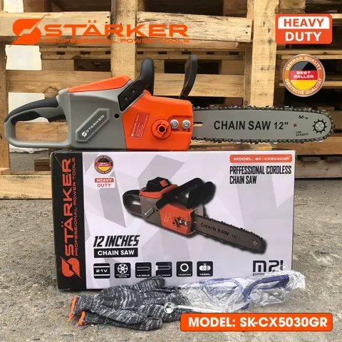 Máy Cưa Xích Pin 12 Inch Brushless 1000W, Tốc Độ 6500rpm, Cắt 30cm - ảnh 7