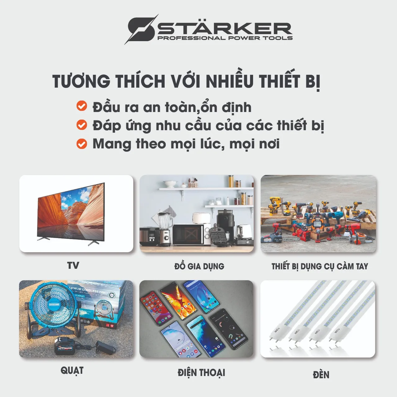 [STARKER] Bộ Sạc Nhanh Pin 2.5A SK-DUAL-S25 – Sạc Nhanh, Ổn Định, An Toàn Cho Mọi Dụng Cụ Điện