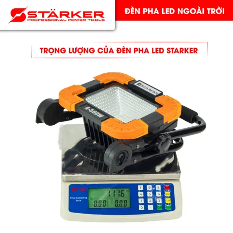 Đèn Pha LED Ngoài Trời, Siêu Sáng 7600 Lumen, Chống Nước IP66 - ảnh 4