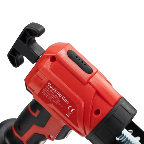 Máy Bắn Keo Silicon Pin 20V, Đẩy Keo Mạnh, Màu Đỏ - ảnh 4