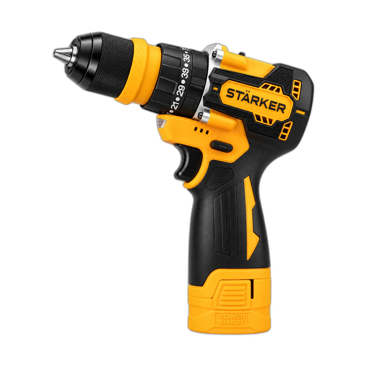 Máy Khoan Pin 16.8V Brushless, Mũi 10mm, Quick 2 Trong 1, Kèm 2 Pin + Sạc + Hộp
