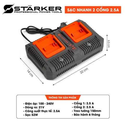 Sạc Nhanh 2.5A, 2 Cổng, An Toàn Hiệu Quả - ảnh 3