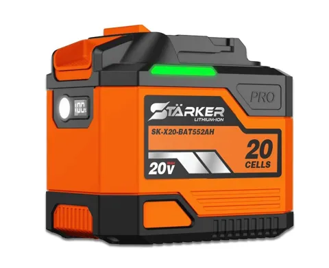 Pin Lithium-ion 21V, 20 Cell, 5.2Ah, Dòng Xả 3C - ảnh 2