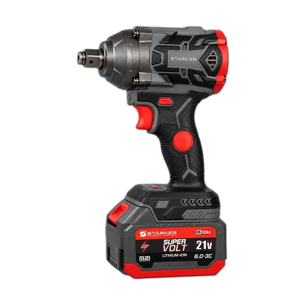 Máy Siết Bulong Pin 20V Brushless, Lực Siết 500N·m, Auto-Stop