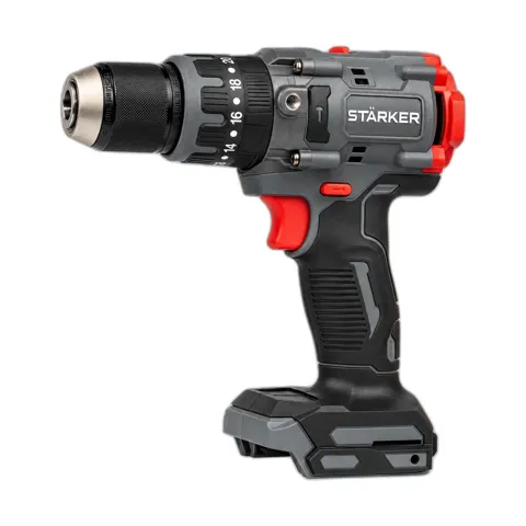 Máy Khoan Pin 21V Brushless, Mũi 13mm, Lực Siết 100N·m, Màu Xám Đỏ