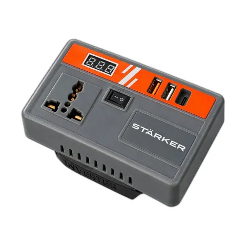 Bộ Chuyển Nguồn Pin 21V Ra 220V, Inverter Sin Chuẩn, Cổng USB 20W
