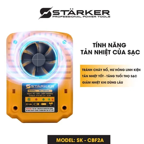 Sạc Cốc 2A, Có Quạt Tản Nhiệt, Sạc Nhanh An Toàn - ảnh 6